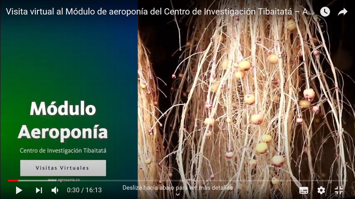AGROSAVIA Ofrece Visitas Virtuales Al Centro De Investigación Tibaitatáaero1