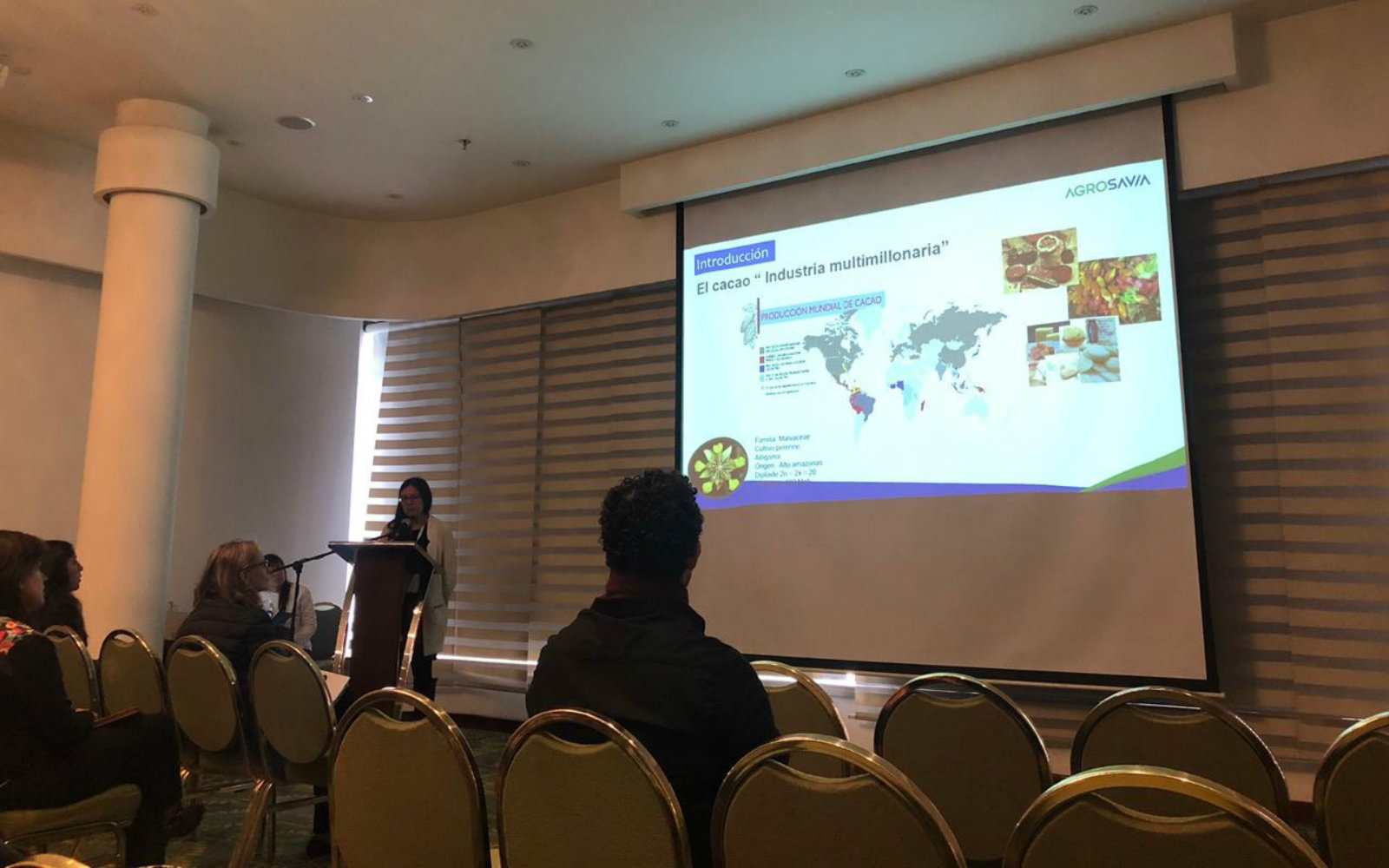 AGROSAVIA estuvo presente en el congreso C2B2