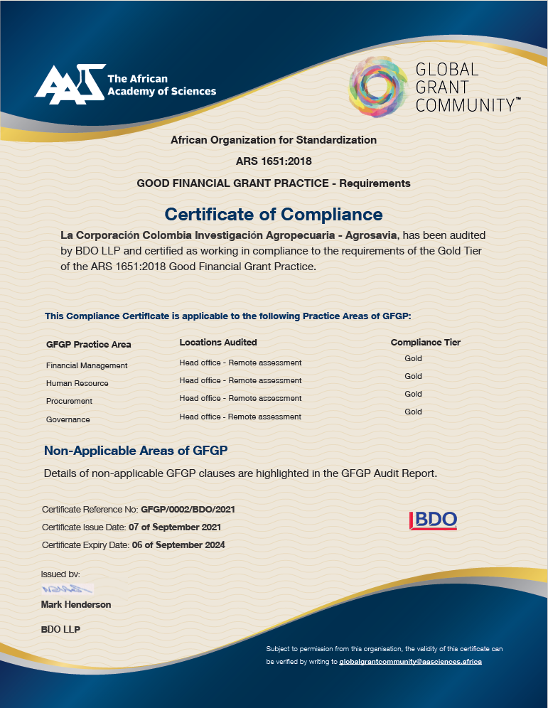 GFGP Certificado