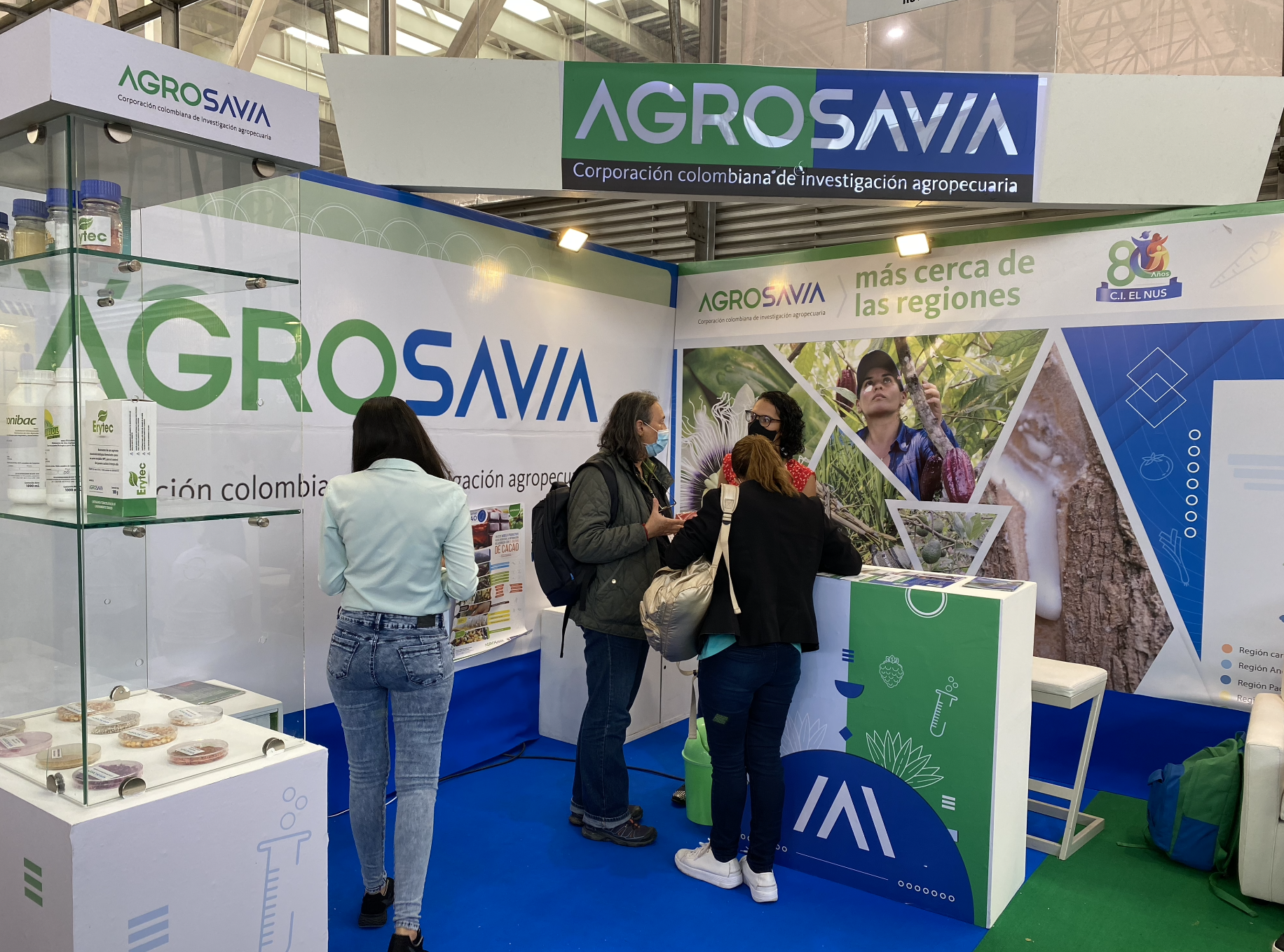 AGROSAVIA está presente en Expo Agrofuturo, plataforma de negocios y conocimientos que llega nuevamente a Plaza Mayor en Medellín