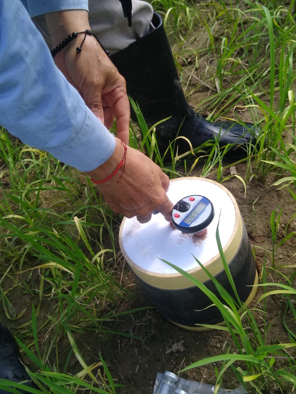 Determinación de GEI del suelo