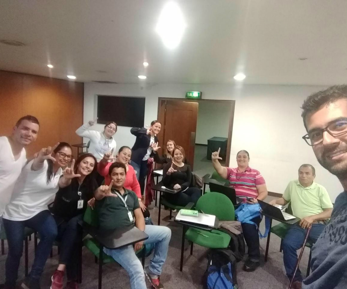 Extensionistas de la Unidad de Desarrollo Rural de Manizales, ya hacen parte de Linkata