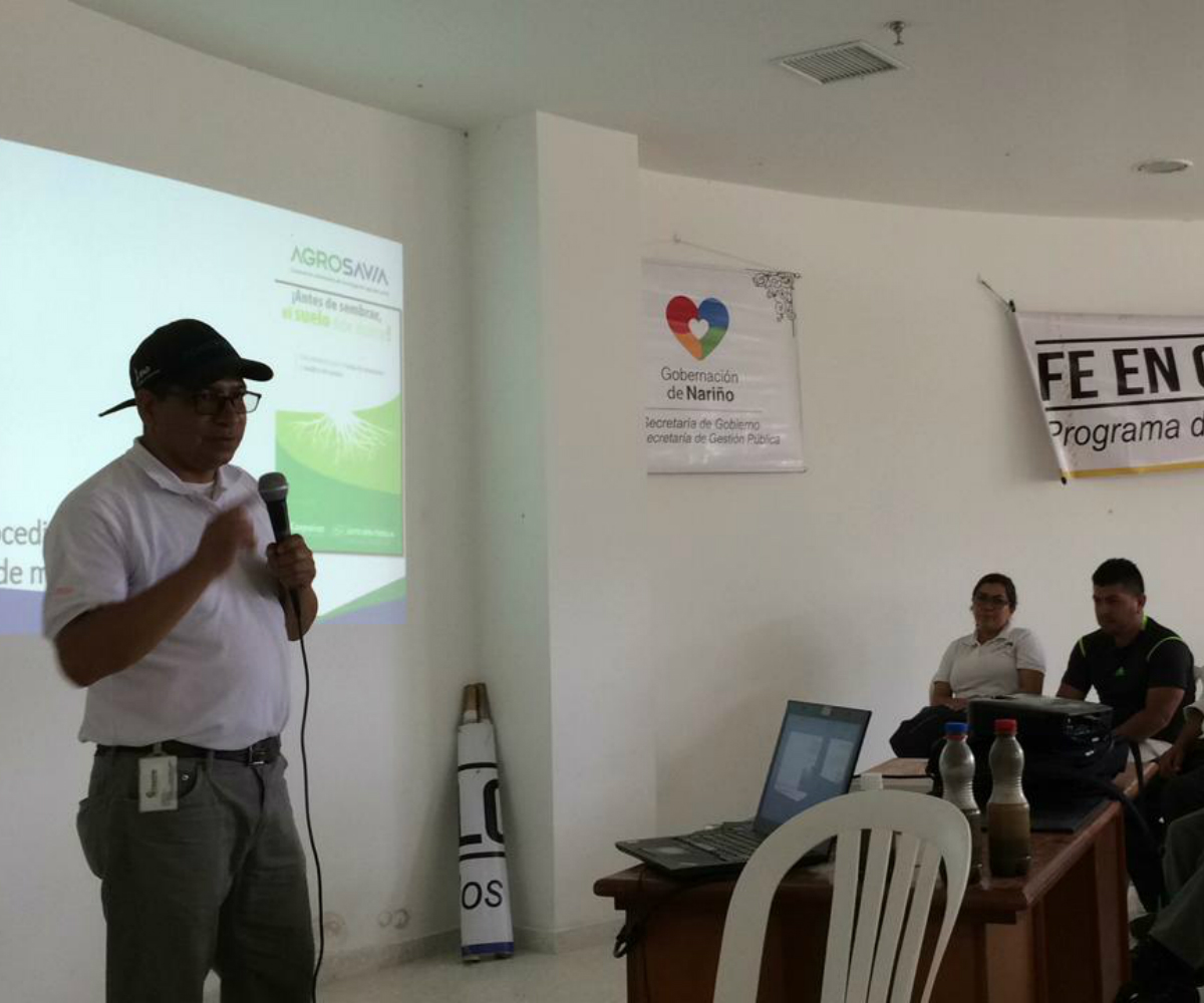 Agrosavia más cerca del productor agropecuario en El Peñol – Nariño