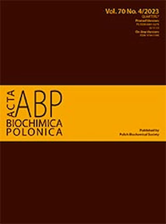 Acta Biochimica Polonica. (1980 - 2013)