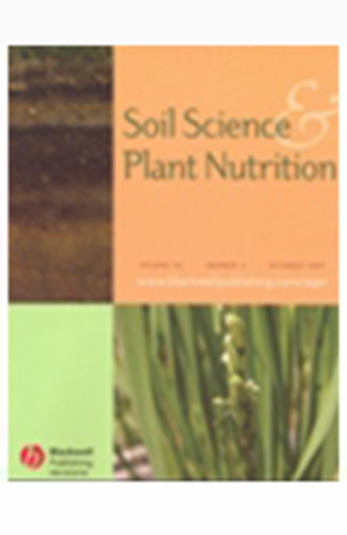 Soil Science and Plant Nutrition (1955 - 2014). Revista en Suscripción - AGROSAVIA