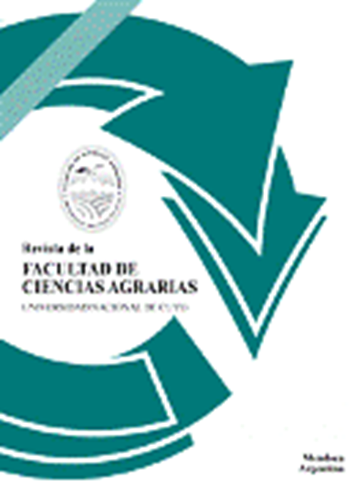 Revista de la Facultad de Ciencias Agrarias. Universidad Nacional de Cuyo.  Argentina (1949 - 2014)