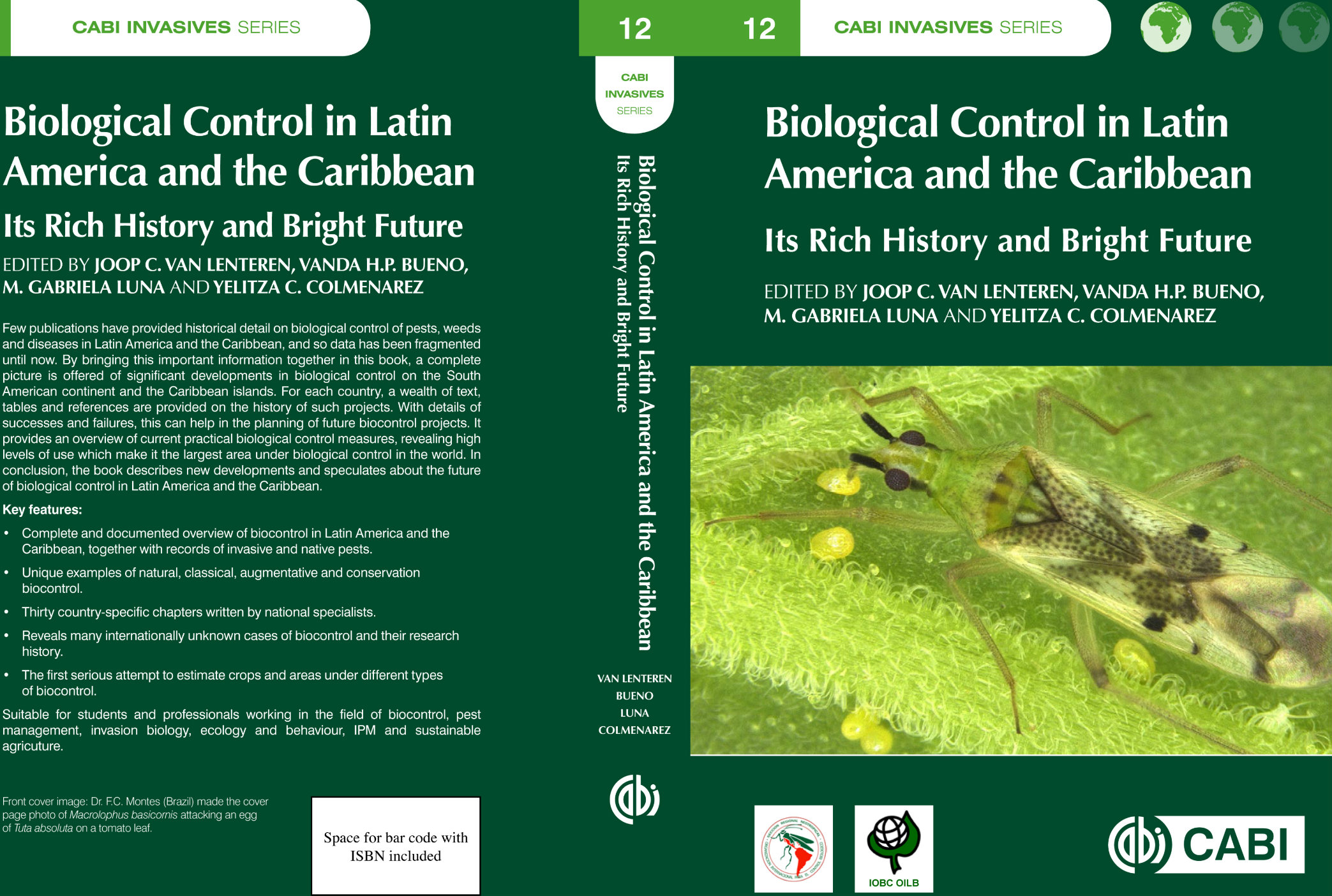 Investigadores de AGROSAVIA participaron en nuevo libro sobre control biológico