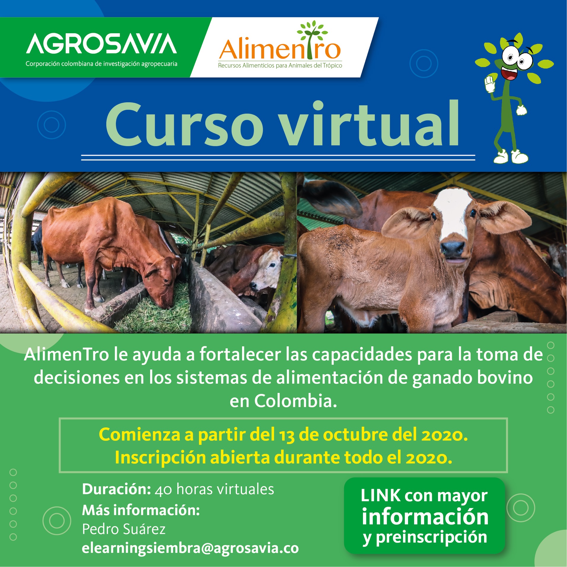 Continúa abierta la preinscripción al curso gratuito sobre AlimenTro