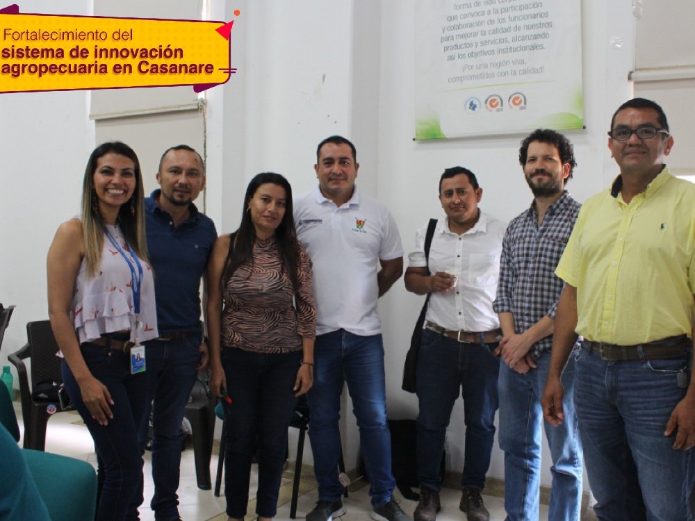 El proyecto SNIA Casanare avanza en sus actividades