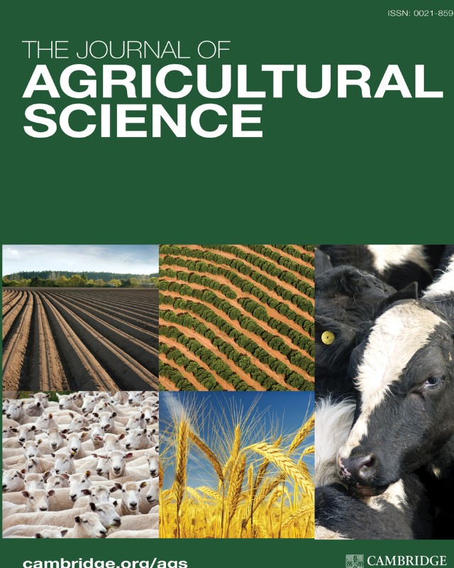 Agricultural sciences. (2010 – 2018)