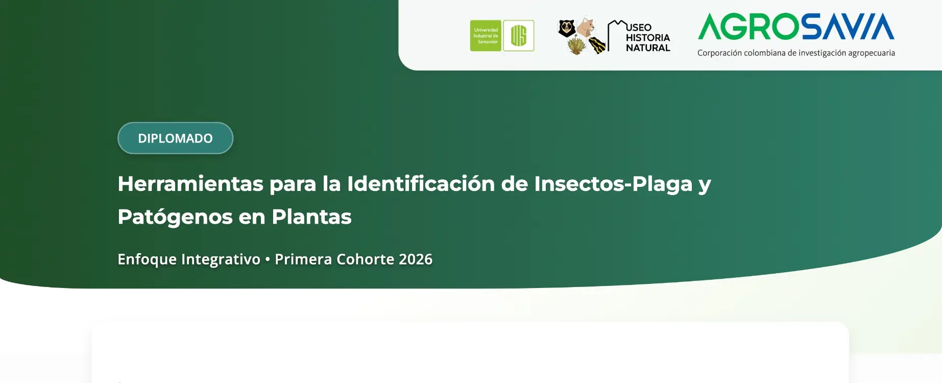 AGROSAVIA y la UIS abren diplomado