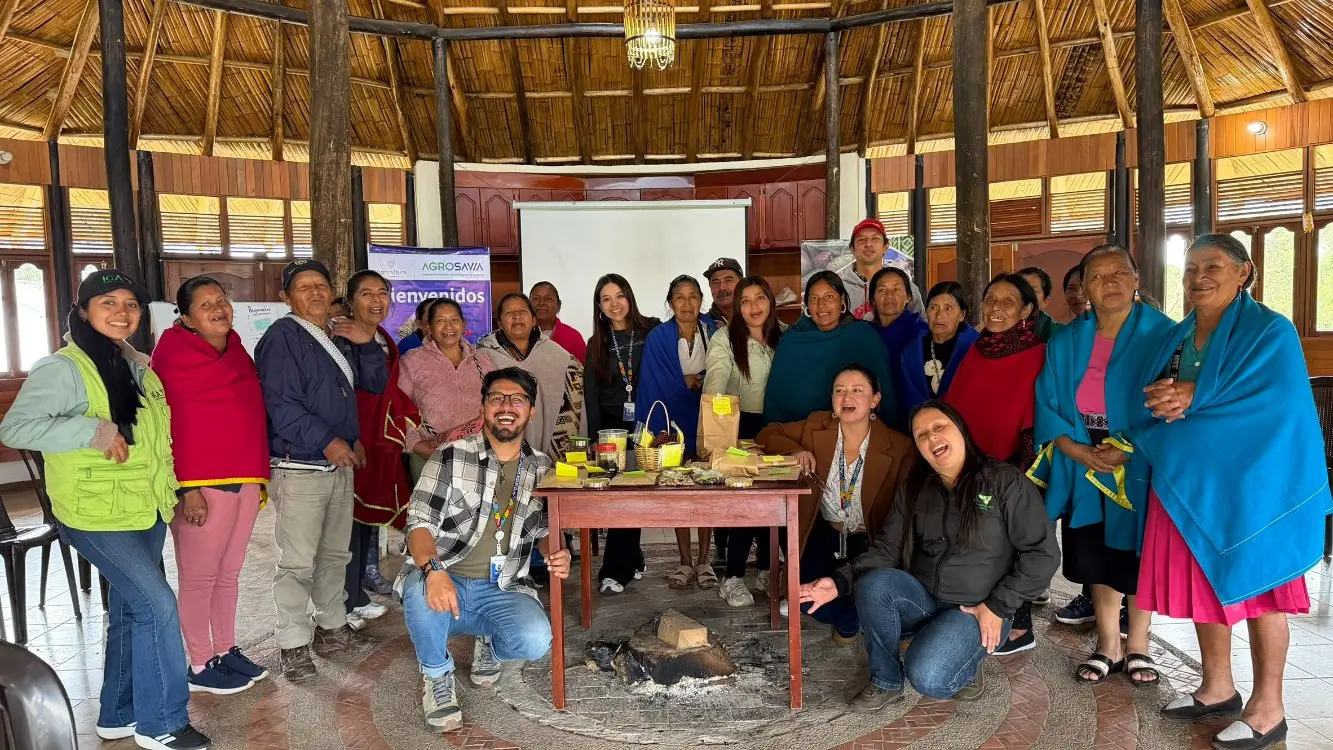 AGROSAVIA y la comunidad Inga de Santiago, Putumayo, fortalecen la conservación de recursos genéticos y las casas comunitarias de semillas