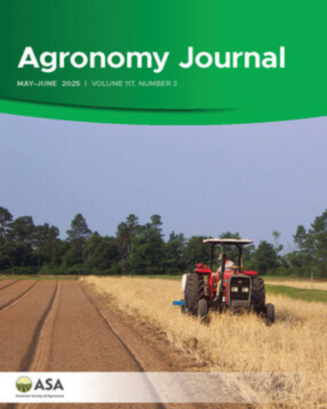 Agronomy Journal. (2000-2018)