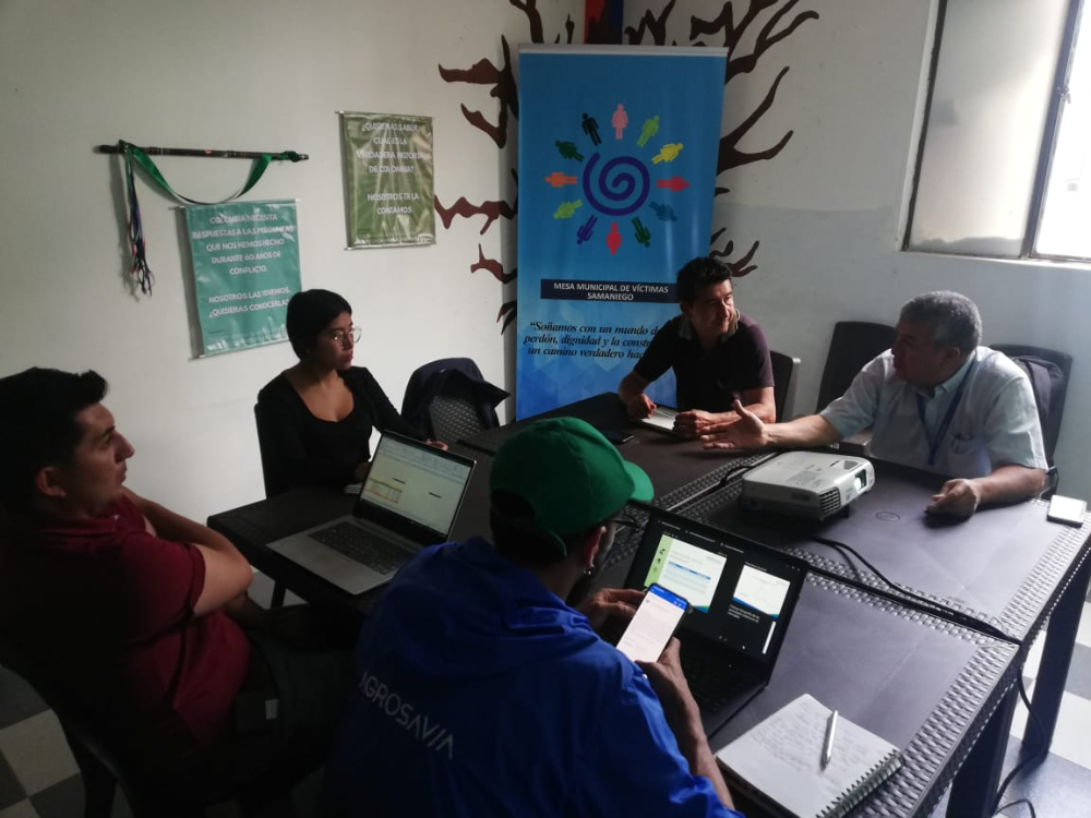 National Seed Plan with potato seed producers in Nariño