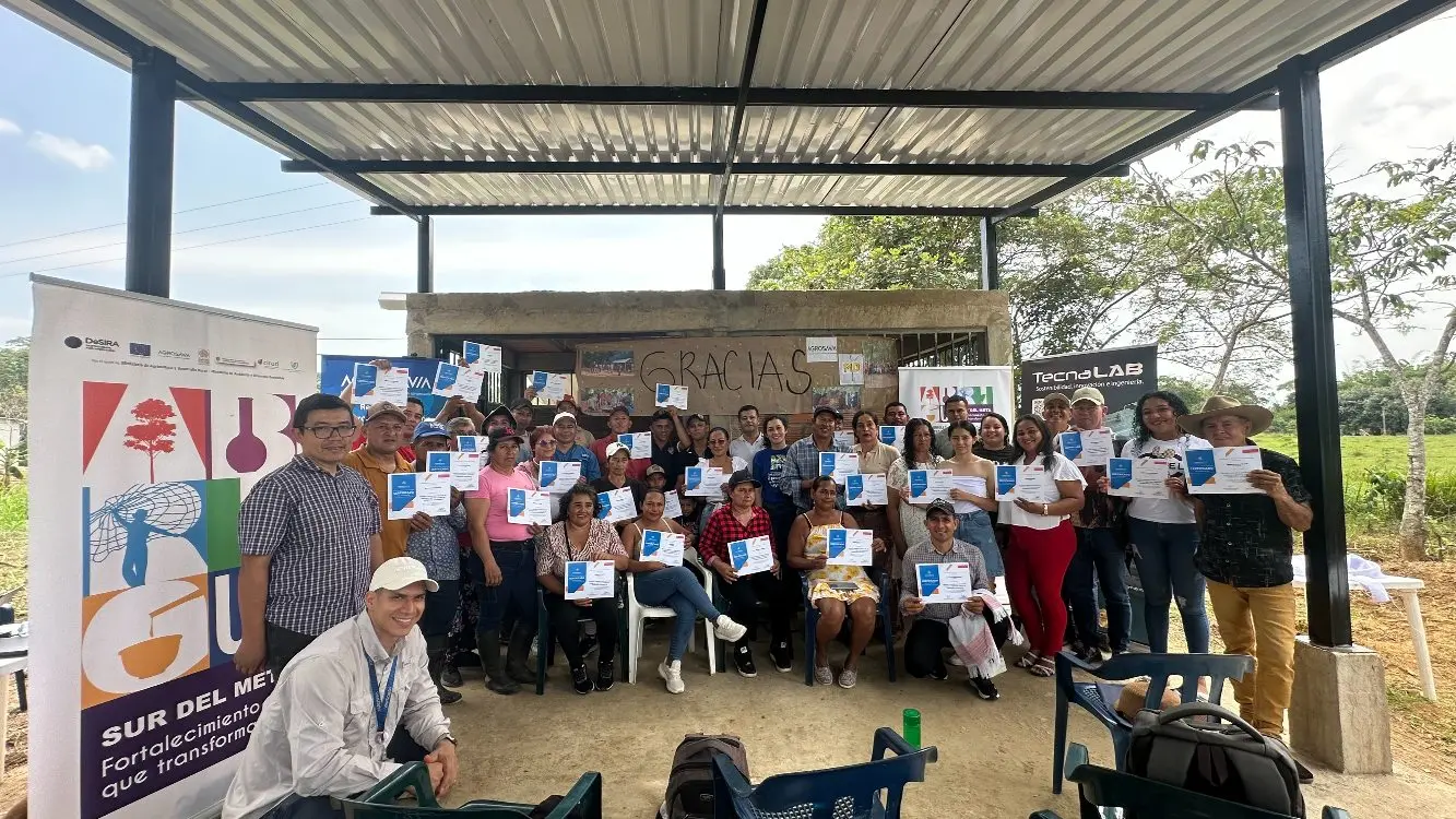 Biofábrica en el sur del Meta impulsa la agroecología y fortalece las capacidades de comunidades campesinas frente al cambio climático y la soberanía alimentaria