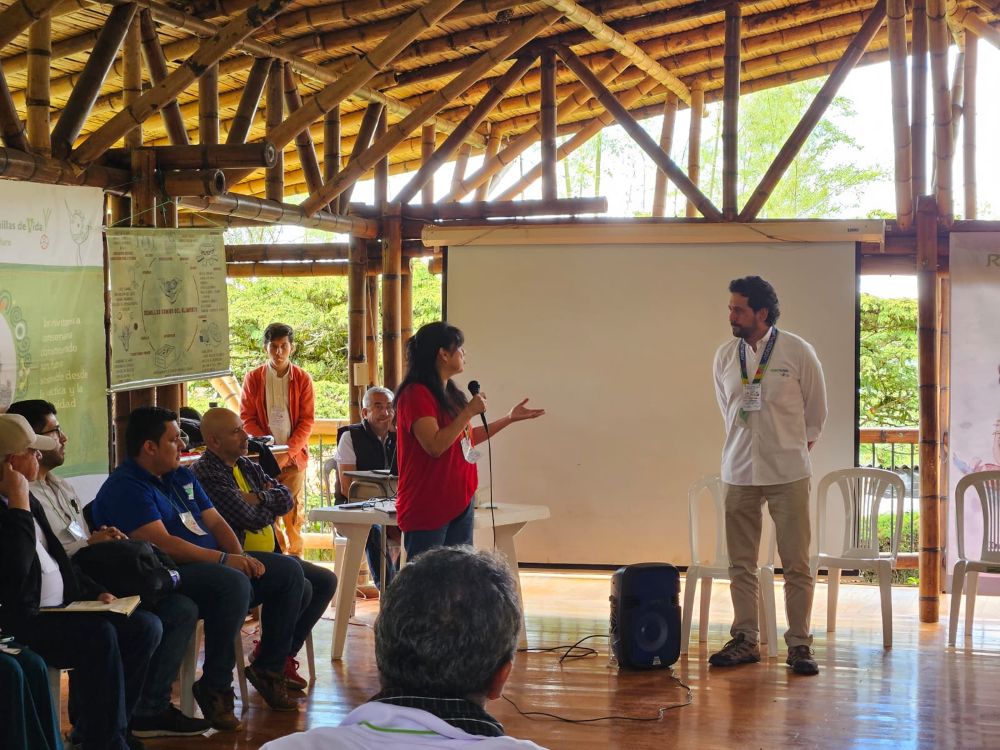AGROSAVIA en el XXI Encuentro de la Red de Guardianes de Semillas de Vida de Colombia.