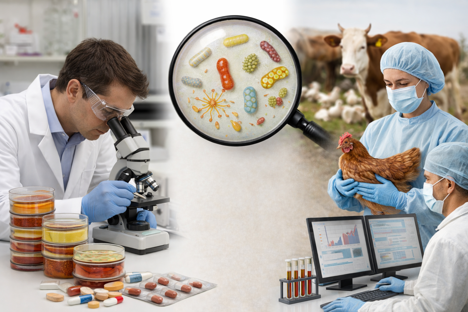 Investigación y Vigilancia Integrada de la Resistencia Antimicrobiana