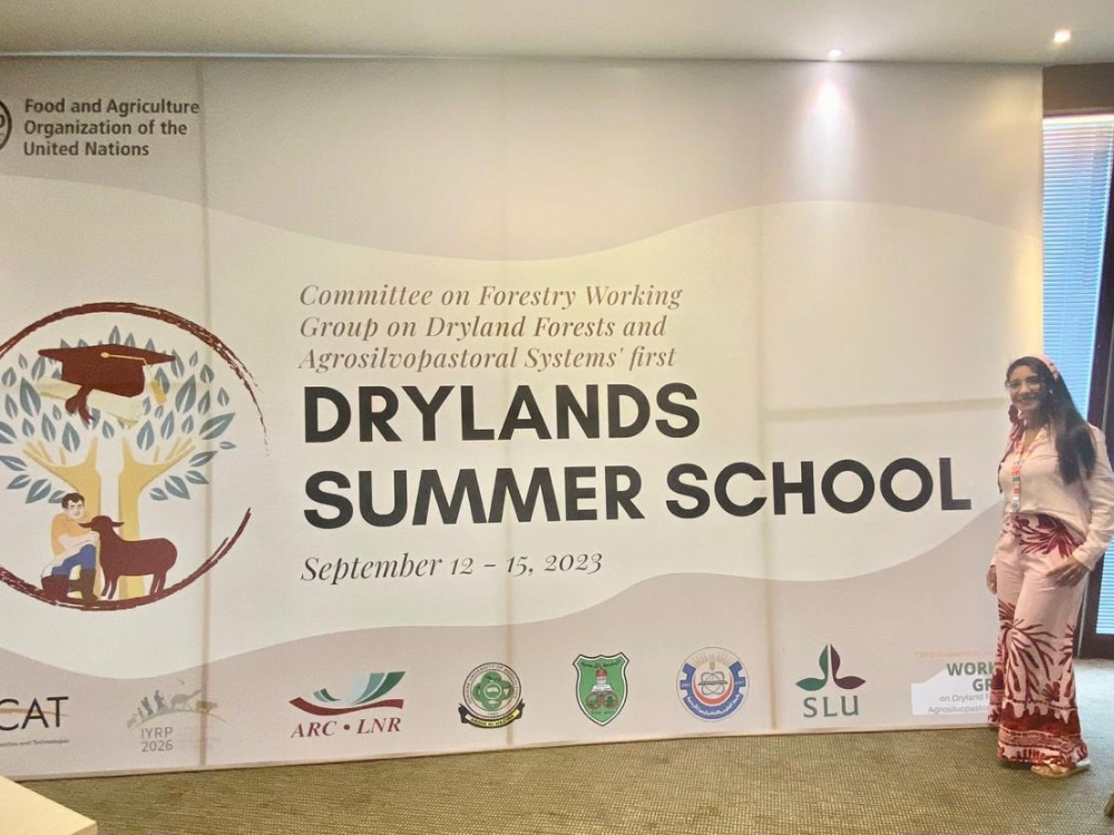 AGROSAVIA participó en la Escuela de Verano de Tierras Áridas en Jordania