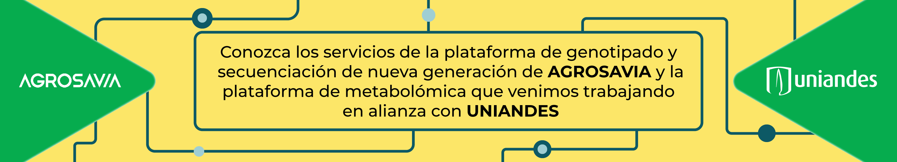 Alianza Uniandes y Agrosavia