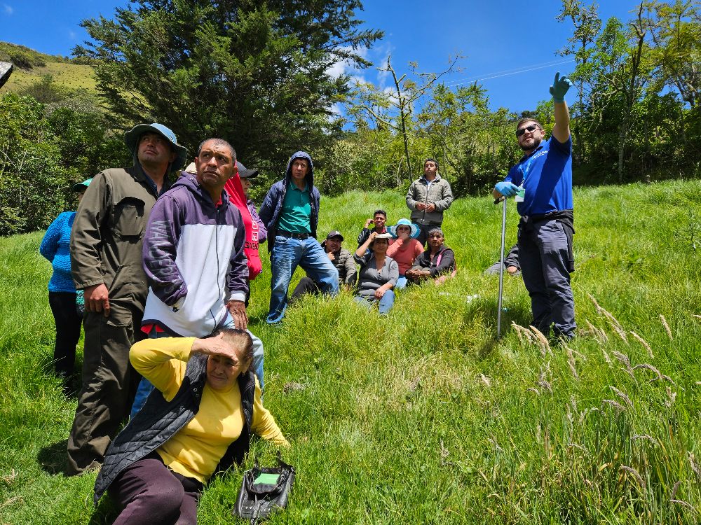 Evento de entrega de resultados de proyecto en La Cruz, Nariño