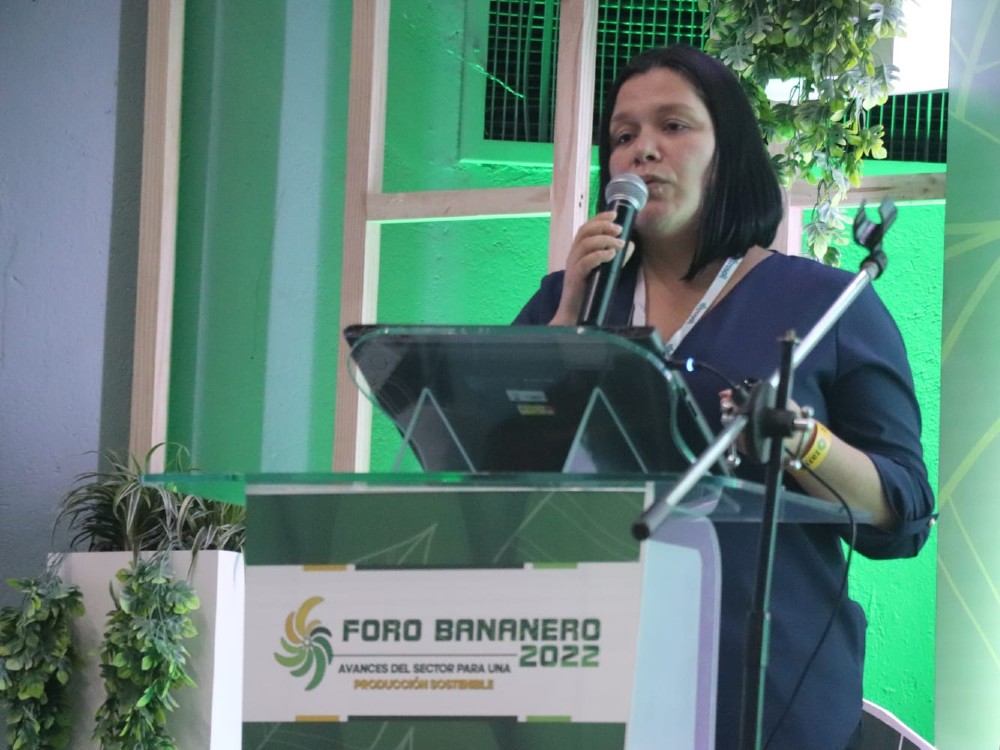 Mónica Betancourt Foro Bananero AGROSAVIA