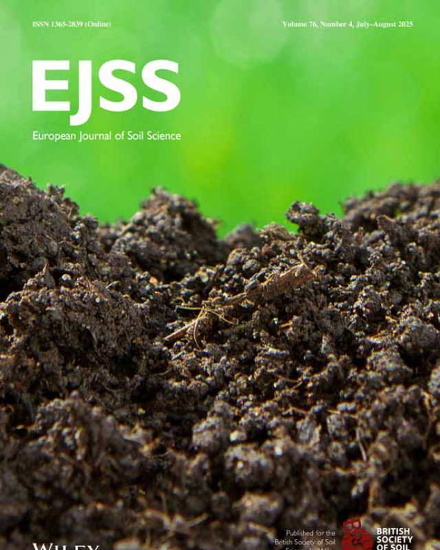 European Journal of Soil Science. (2013-2018)