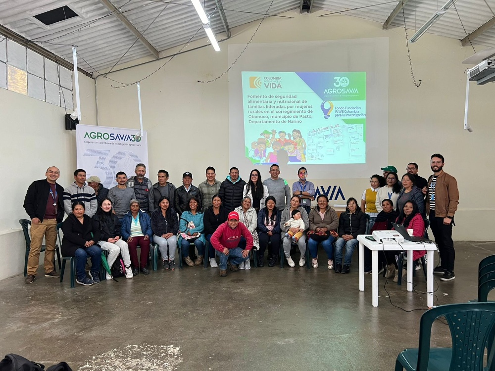 Seguridad alimentaria y nutricional de familias lideradas por mujeres rurales