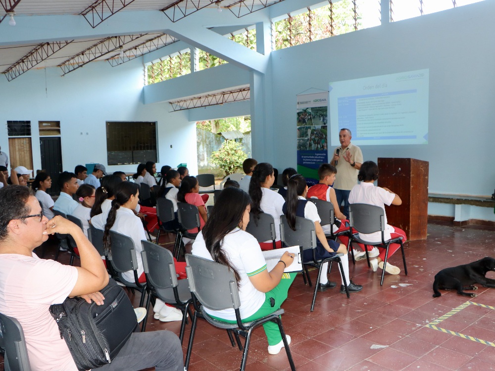 Cierre de proyecto Jóvenes Rurales en la Institución Educativa Puerto Manrique