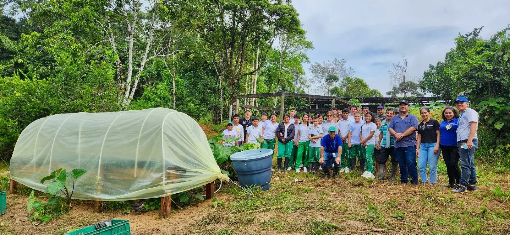 Con manos jóvenes y la ciencia como semilla, AGROSAVIA escribe un nuevo capítulo del plátano en Putumayo