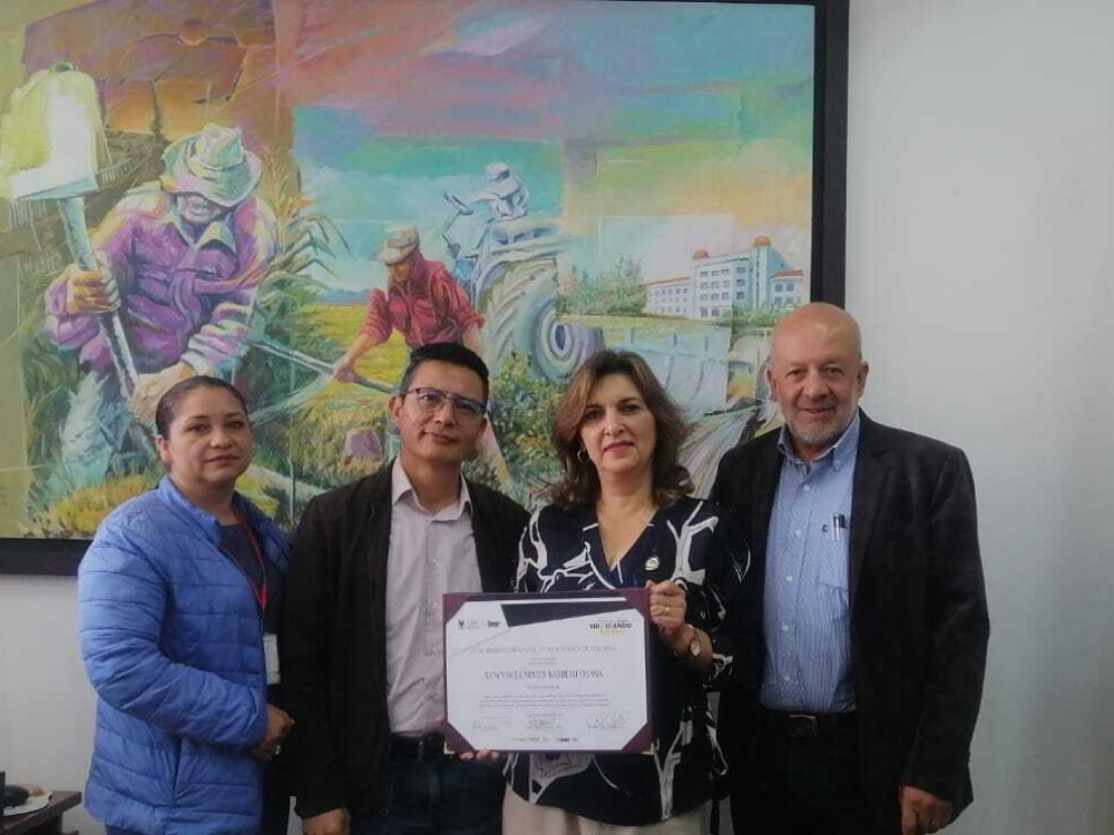 La UPTC de Colombia reconoce la labor sobresaliente de científica de AGROSAVIA