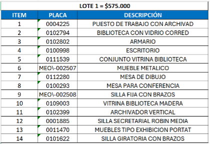 Lote 1
